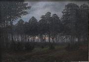 Caspar David Friedrich The Times of Day Sweden oil painting artist